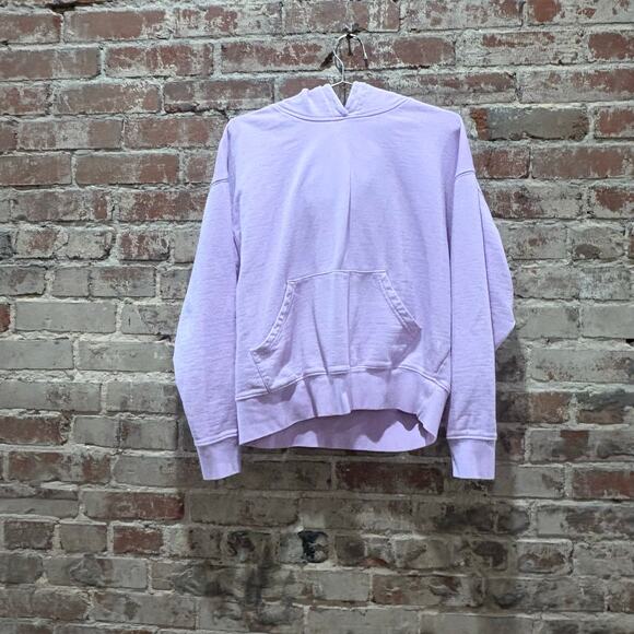 WEWOREWHAT Oversized Hoodie in Lilac in Size Medium - Picture 3 of 5